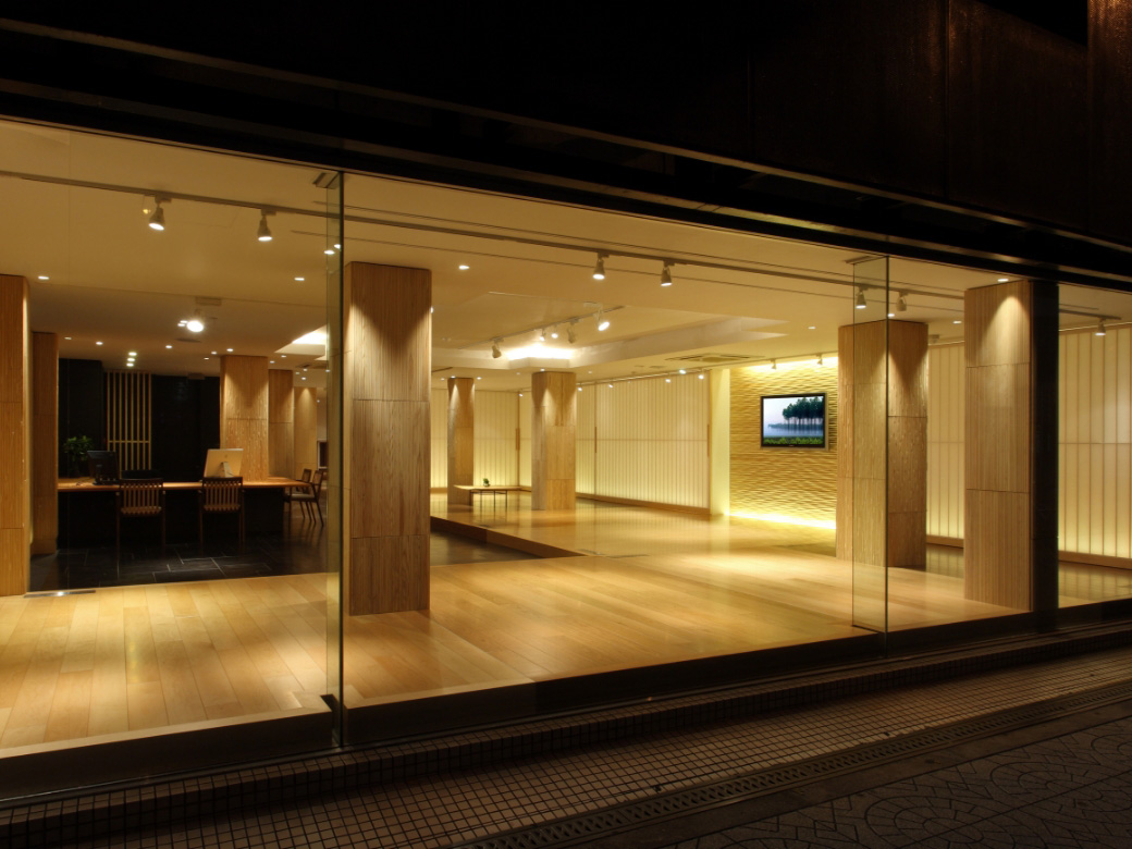 朝日ウッドテック株式会社　本社ショールーム